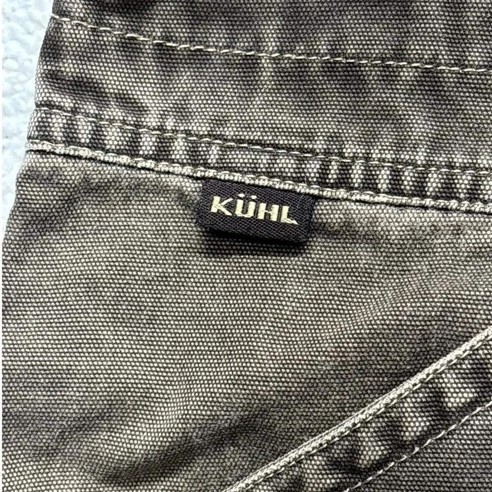 Kuhl Pants Mens 38x34 Brown Vintage Patina Dye Crag Series Hiking Outdoor